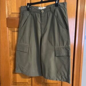 Men's Olive Cargo Shorts